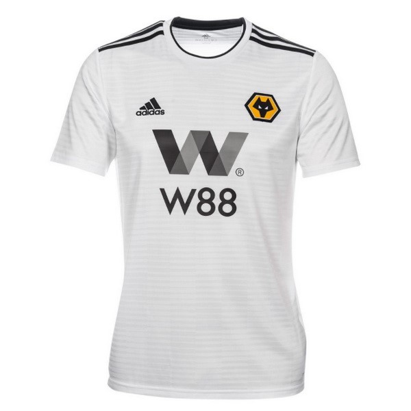 Camiseta Wolves Segunda equipación 2018-2019 Blanco